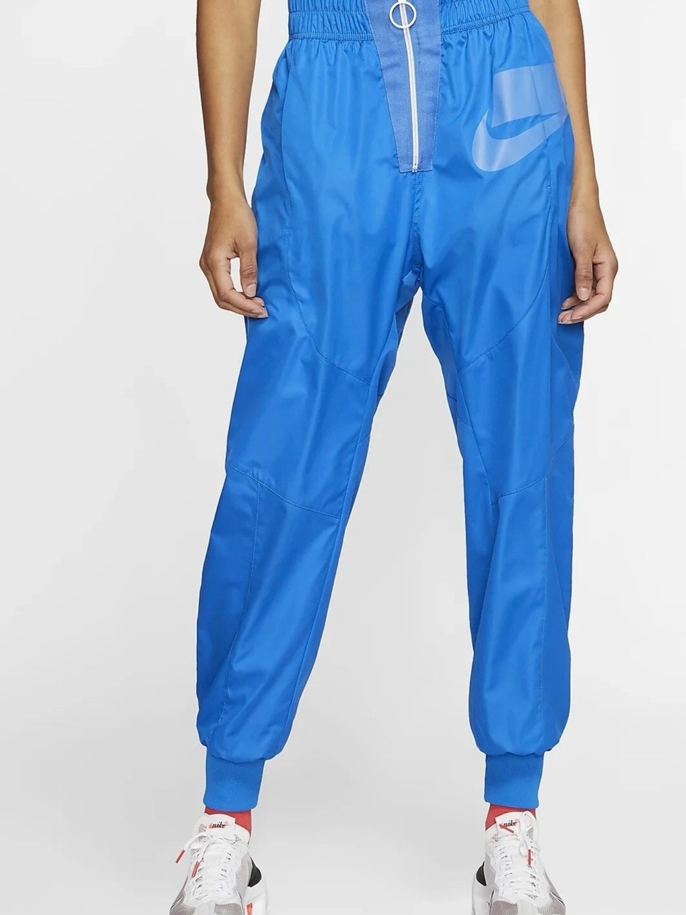 Nike sportswear NSW woven trousers Royal Blue Women's Track Pants with Swoosh